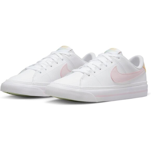 Nike Other - Nike Court Legacy Low White Pink Foam - DA5380 115 Size 4Y Unisex, EU 36